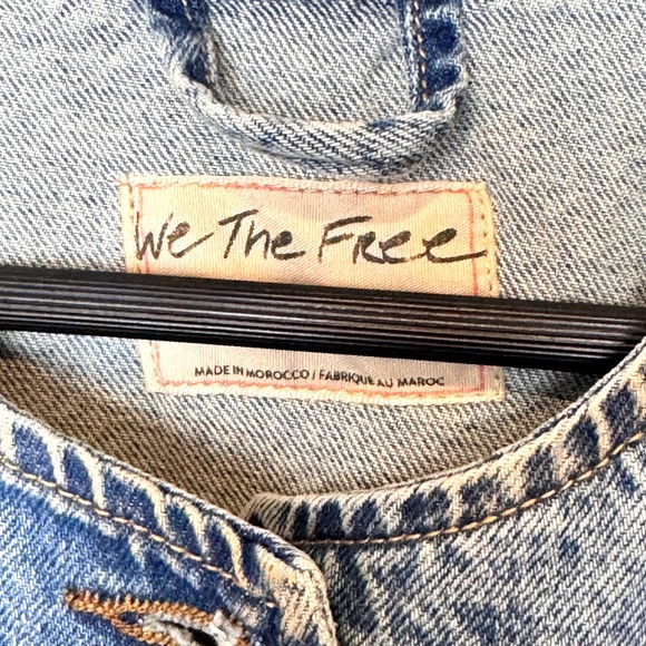 NWT Free People We The Free Indigo Aimee Vest, Size Medium - Picture 5 of 7